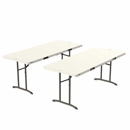 Commercial 6' Fold-in-Half Table, 2-pack