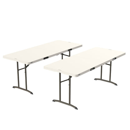 Commercial 6' Fold-in-Half Table, 2-pack