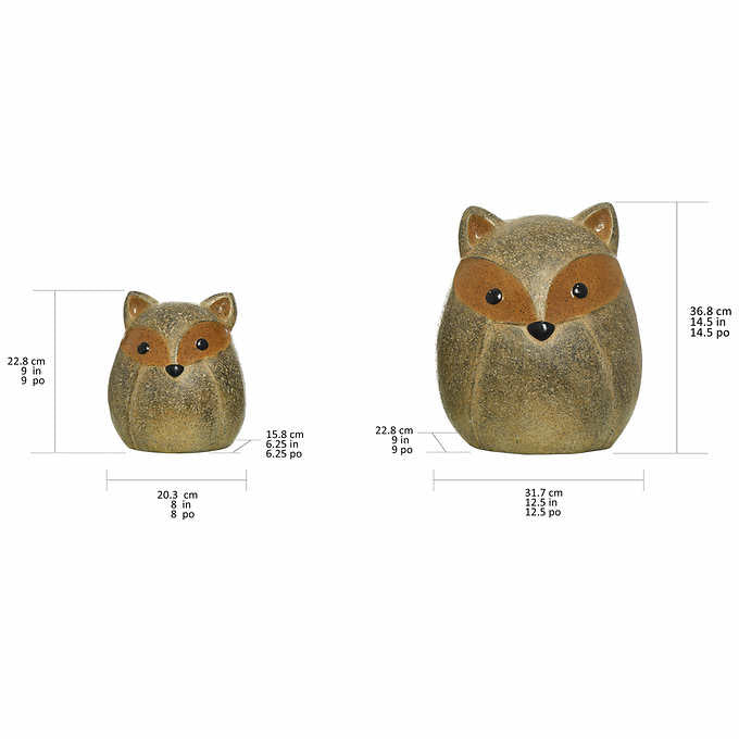 Garden Statue, 2-pack