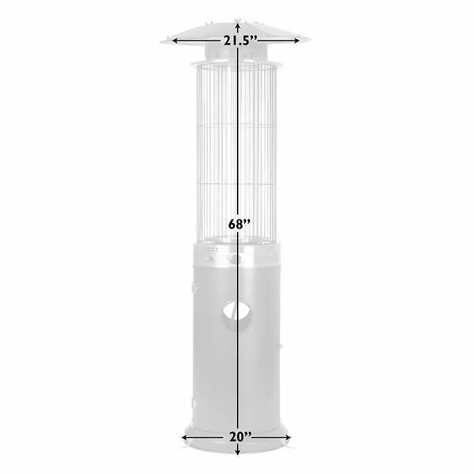Spiral Flame Patio Heater