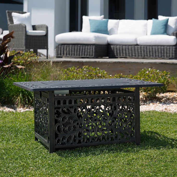 Sedona Cast Gas Fire Pit Round