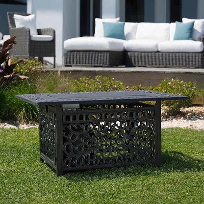 Sedona Cast Gas Fire Pit Round