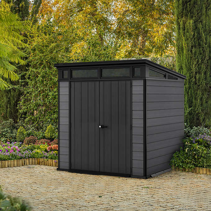 Keter Cortina Premium Modern Outdoor Storage Shed