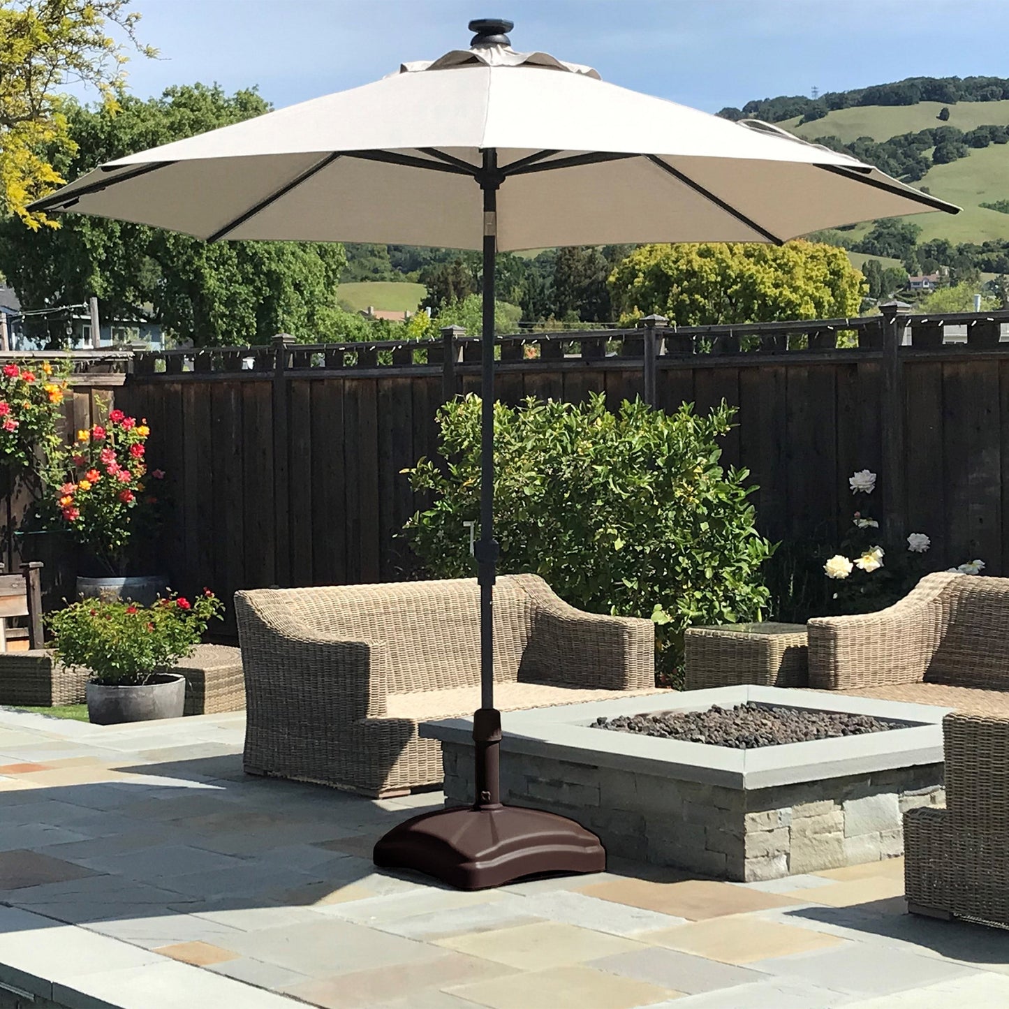 ShadeMobile Rolling Umbrella Base