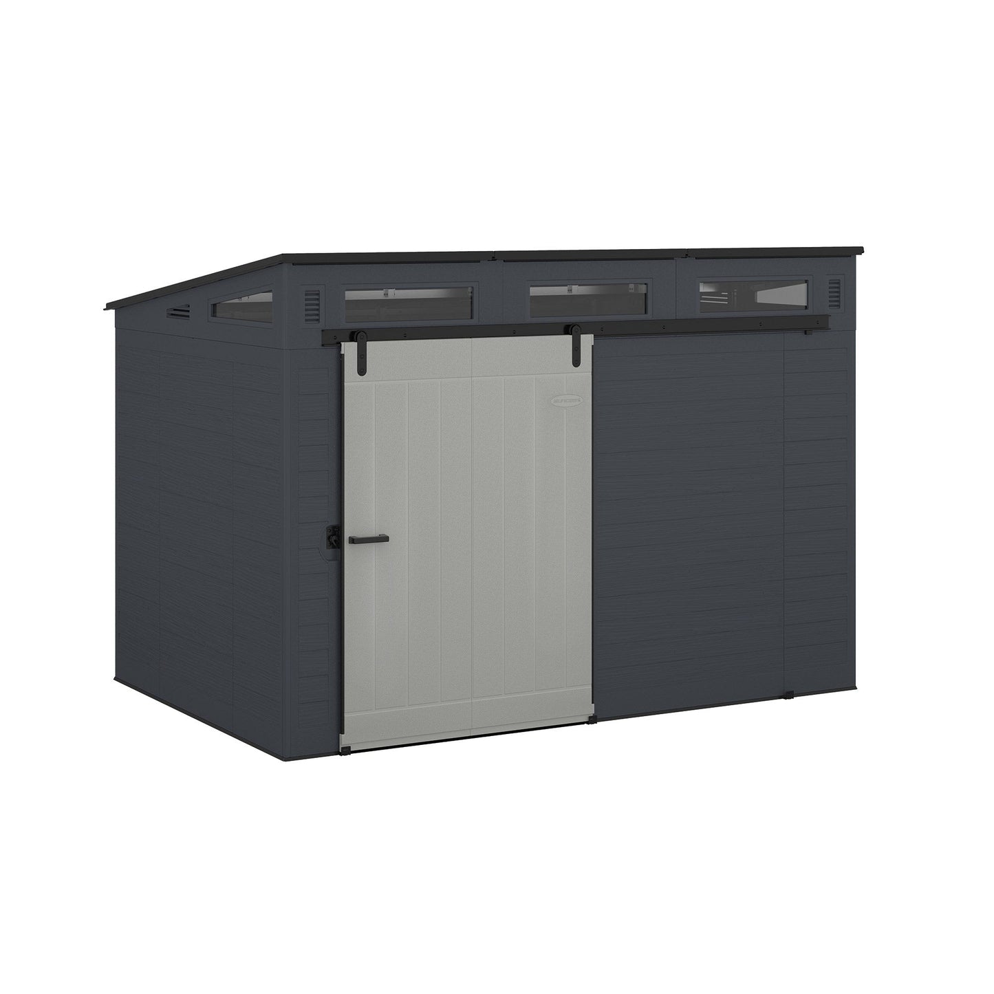 Suncast Modernist 10ft x 7ft. Sliding Door Storage Shed