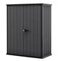 Keter Cortina Alto Premium Modern Vertical Outdoor Storage Shed