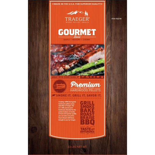 Traeger Gourmet Blend 33 lbs Wood Pellets