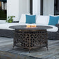 Sedona Cast Gas Fire Pit Round