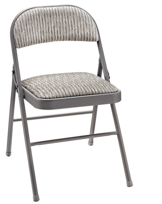 Meco Upholstered Folding Chair, 4-Pack