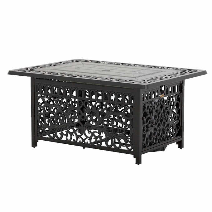 Sedona Cast Gas Fire Pit Round