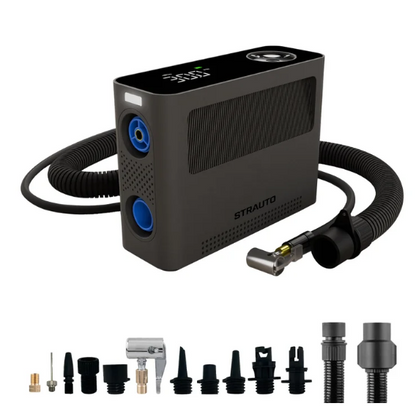 Rechargeable 120PSI Universal Inflator with Power Bank
