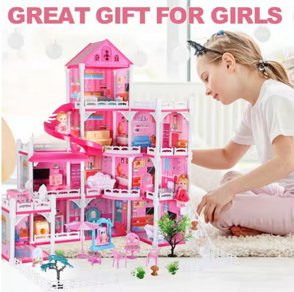 Doll House Series Plastic Indoor Swing Set