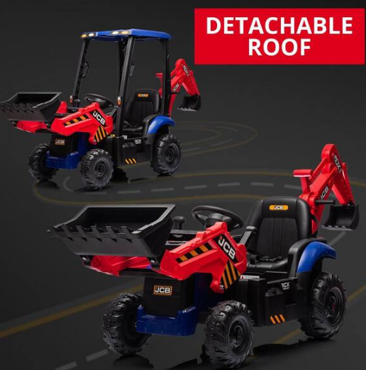 Hetoy 4 in 1 Ride on Tractor