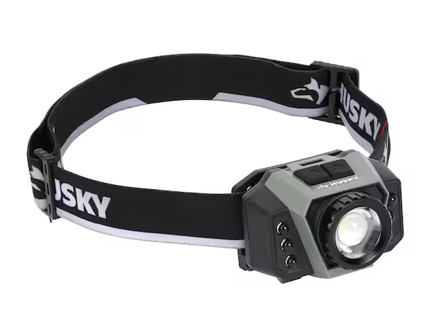 600 Lumens Dual Power Rechargeable Headlight