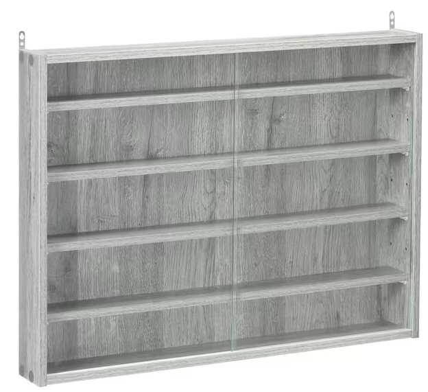 5-Tier Wall-Mounted Display Cabinet Decorative Box