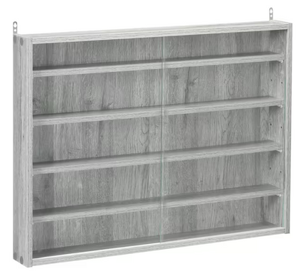 5-Tier Wall-Mounted Display Cabinet Decorative Box