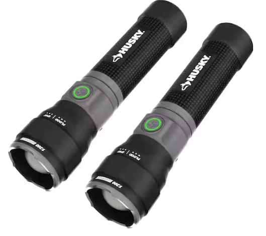 1200 Lumens Rechargeable LED Tactical Compact Flashlight