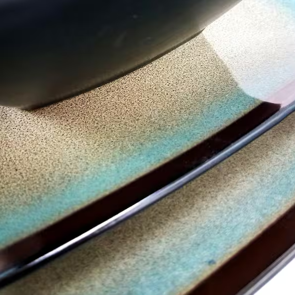 16-Piece Casual Tan Stoneware Dinnerware Set