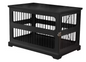 Dog Crate in Black with Slide Aside Door - Medium