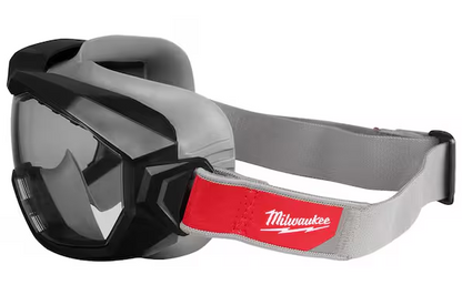 Gray Non-Vented Dual Coat Len's Goggle
