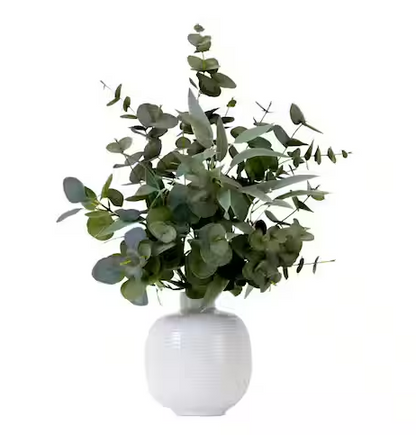 24 in. Green Artificial Eucalyptus Leaves