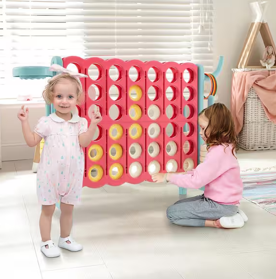 A Row Giant Game Set with Stickers for Kids