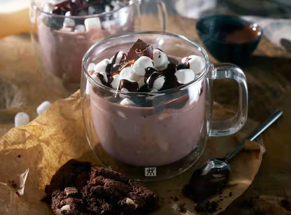 2-pc Double-Wall Glass Cappuccino Mug Set