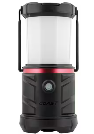 1250 Lumens Alkaline Battery Dual Power Camping Lantern Flashlight