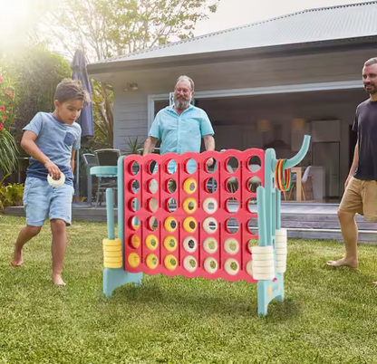 A Row Giant Game Set with Stickers for Kids