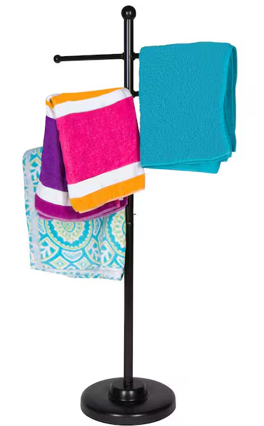 50 in. Towel Rack for Pool and Spa