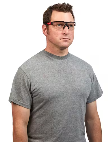 Clear Safety Glasses Anti-Scratch Lenses (2-Pack)