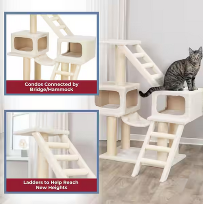 Beige Malaga Cat Playground