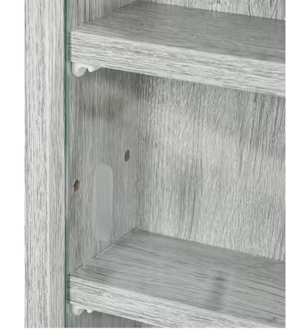 5-Tier Wall-Mounted Display Cabinet Decorative Box