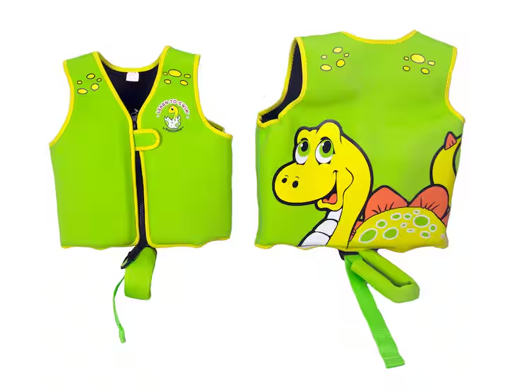 Dino Swimming Pool Float Vest 1-3 Years Old
