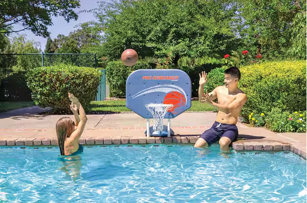 Plastic Swimming Poolside Basketball Game