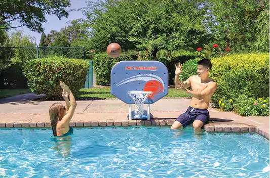 Plastic Swimming Poolside Basketball Game