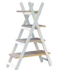White Modern Folding Cat Tree