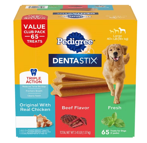 Dentastix Multipack, 65 ct.