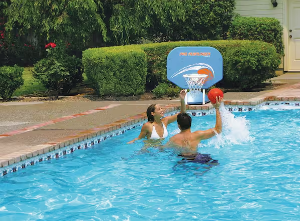 Plastic Swimming Poolside Basketball Game