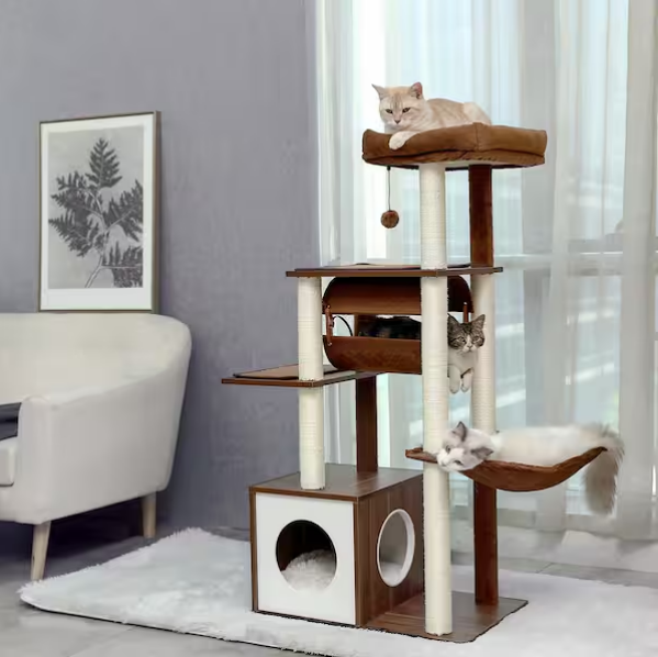 Cat Scratching Posts and Trees