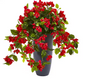 26 in. Bougainvillea Artificial Plant in Planter UV Resistant