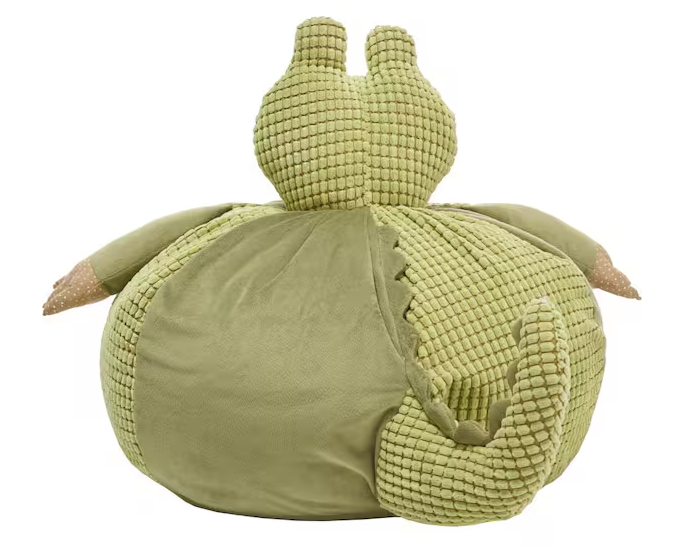 Plush Lines Green 18 in. x 18 in. Plush Animal