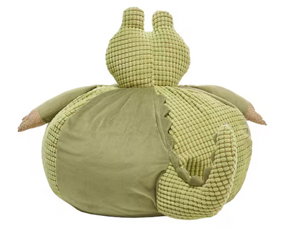 Plush Lines Green 18 in. x 18 in. Plush Animal