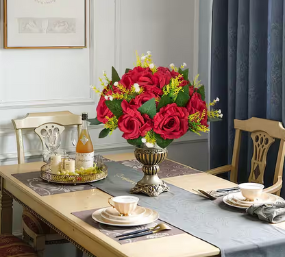 10 PCS Red Rose Flower Balls