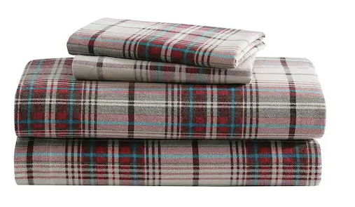 Graphic Flannel Sheet Set