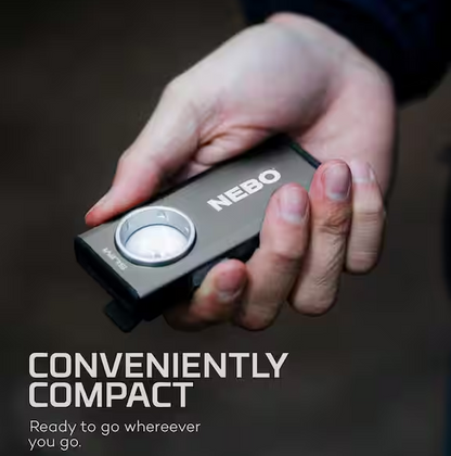 SLIM 500 LUMENS RC BATTERY LED POCKET LIGHT