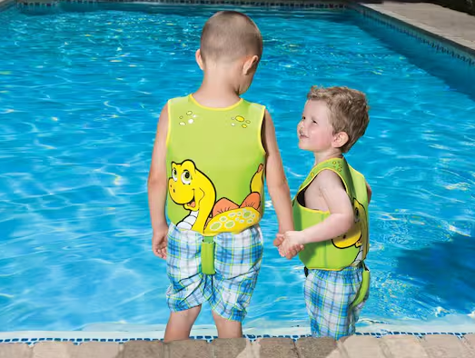 Dino Swimming Pool Float Vest 3-6 Years Old