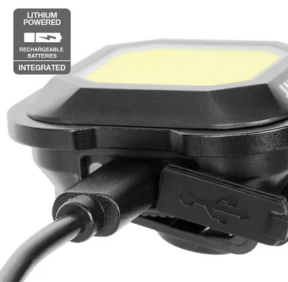 2-Pack 200lm Mini Rechargeable Multi-Use Utility Light