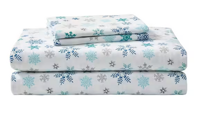 Graphic Flannel Sheet Set