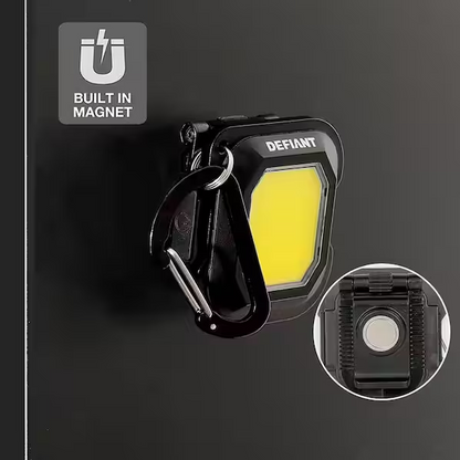 2-Pack 200lm Mini Rechargeable Multi-Use Utility Light